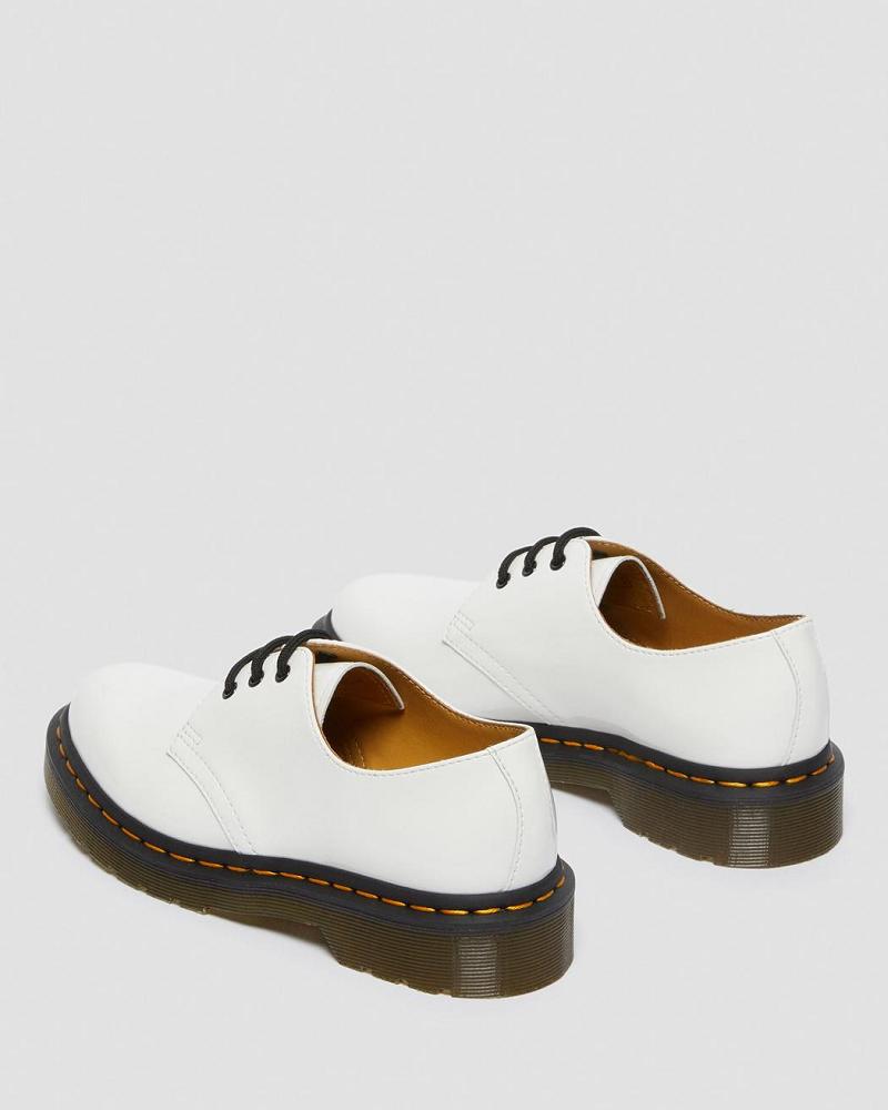 Dr Martens 1461 Lak Leren Oxford Schoenen Dames Wit | NL 431BEX